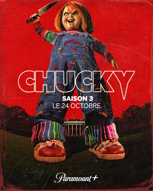 Tu veux jouer avec moi ???
La saison 3 de #Chucky, c'est dispo en VF et VOSTFR le 24 octobre sur Paramount+. 