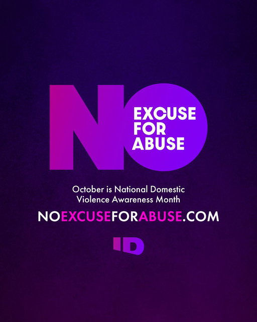 During Domestic Violence Awareness Month and beyond, ID is committed to providing actionable tools and resources to educate viewers, identify abuse, and help stop domestic violence. Please support our partners @NOMOREorg @ndvh  

For more information visit http://id.network/noexcuseforabuse 

#NoExcuseForAbuse #DVAM