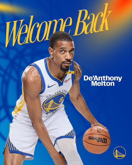 Welcome back to The Bay, @DeAnthonyMelton 🤝 