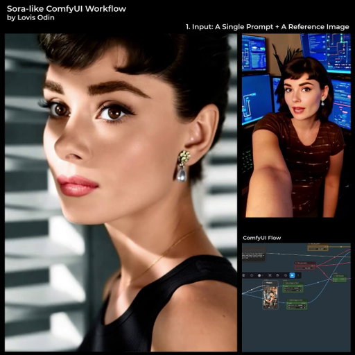 I built a Sora 2-inspired video pipeline in ComfyUI and you can download it !

Technical approach:

→ 4 LLMs pre-process everything (dialogue, shot composition, animation direction, voice profile)
→ Scene 1: Generate image with Qwen-Image → automated face swap (reference photo) → synthesize audio → measure exact duration → animate with Wan 2.2 I2V + Infinite Talk (duration matches audio perfectly)
→ Loop (Scenes 2-N): Take last frame of previous video → edit with Qwen-Image-Edit + "Next Scene" LoRA (changes camera angle while preserving character, that I trained) → automated face swap again → generate audio → measure duration → animate for exact timing → repeat
→ Final: Concatenate all video segments with synchronized audio

Not perfect, needs RTX 6000 Pro, but it's a working pipeline.

Bonus: Also includes my Story Creator workflow (shared a few days ago) — same approach but generates complete narratives with synchronized music + animated text overlays with fade effects.

You can find both workflows here: 

https://t.co/1QiCT41Eva

@ComfyUI  @OpenAI