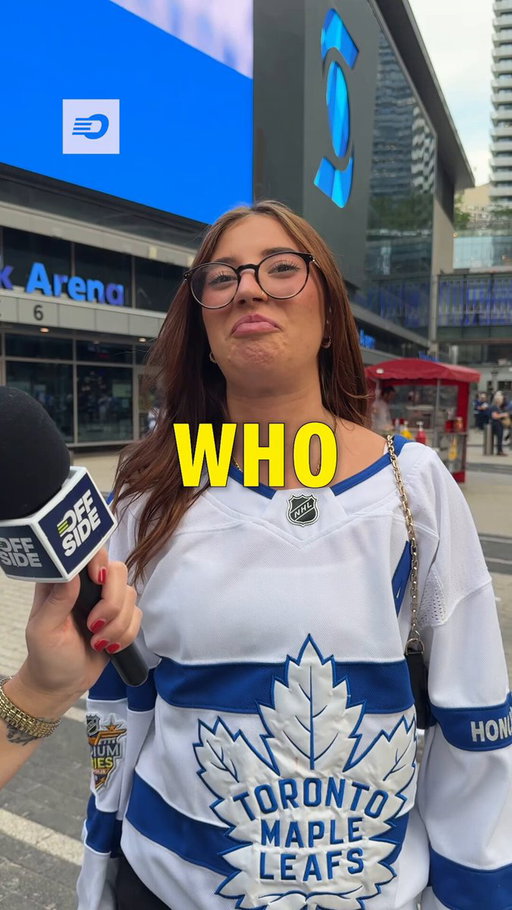 We asked #Leafs fans the ultimate question: Who would you trade to bring McDavid to Toronto? 🤔😅 