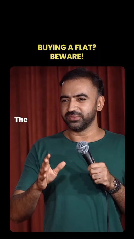 2.5 BHK, 0.5 is to store all your regrets. 