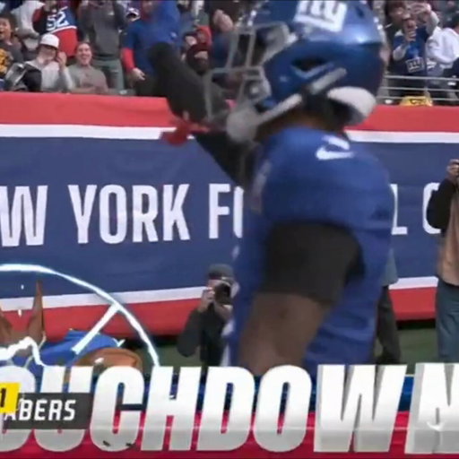 Malik Nabers 7 REC, 171 YDS, 2 TD vs IND, Week 17 2024 