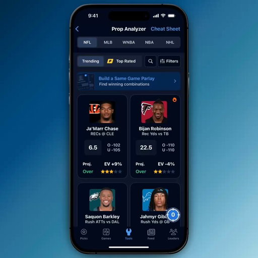 Our 5-Star NFL player props are up 82 units with 63% win rate through Week 4🔥 