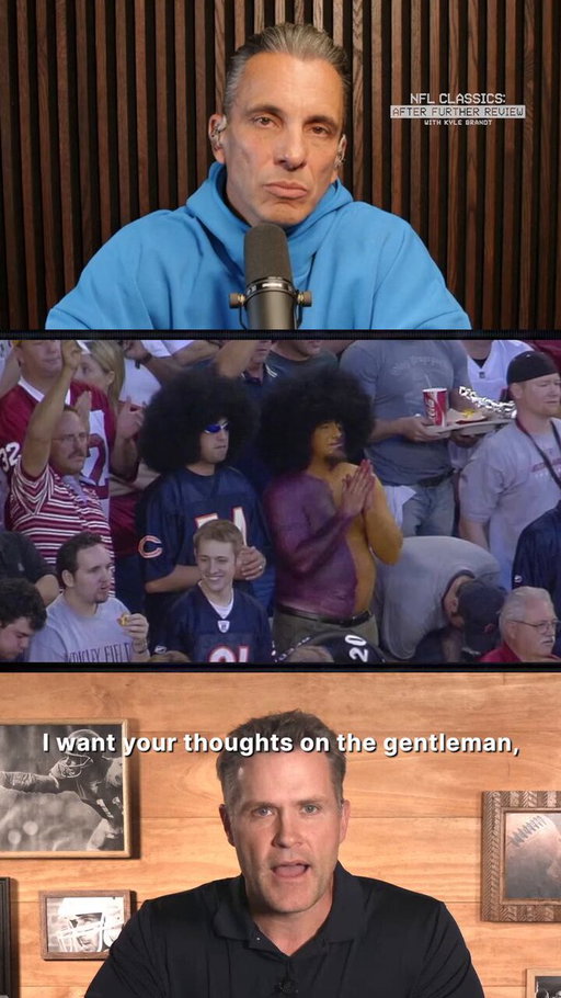 Sebastian Maniscalco shares some thoughts on the shirtless fan community.

Tune in to NFL Classics: After Further Review, Wednesday 10/8 at 9P ET on @vicetv. 