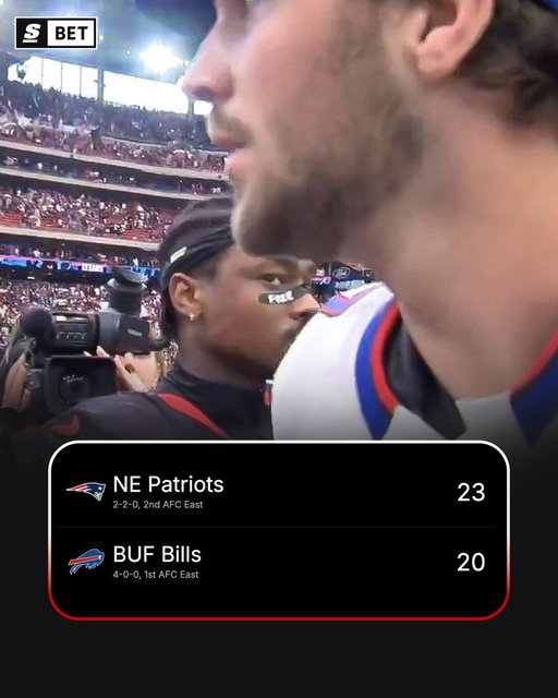 THE PATRIOTS HAND THE BILLS THEIR FIRST L OF THE SEASON IN STEFON DIGGS' REVENGE GAME 😱

✅ NE +7.5
✅ U 48.5 
