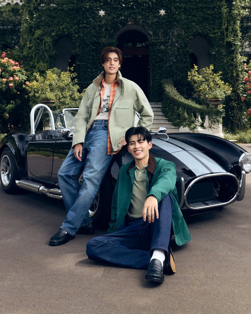 iconic outerwear for an iconic duo 
@ppnaravit @phuwintang 