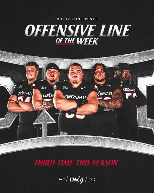 Once again, your Big 12 OL of the Week 😤 