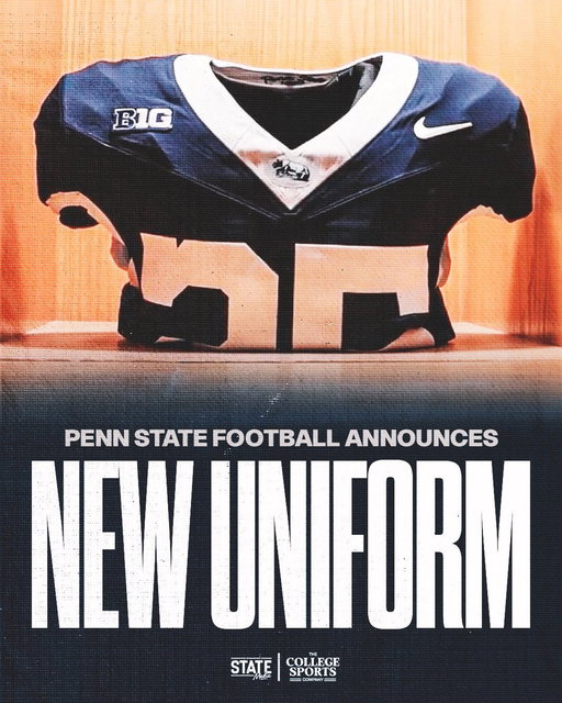 Penn State Football’s ICONIC uniform look returns👀 