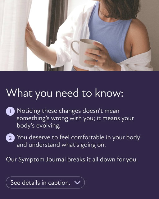 Vaginal dryness, irritation, and pain during intimacy aren't “just part of aging” — they're real symptoms with real solutions.

Vaginal dryness often starts in your 40s, even before menopause, as estrogen levels begin to drop. It can lead to itching, burning sensations, low libido, post-sex bleeding, and even frequent UTIs. Most women think they’re the only ones dealing with it, but over 50% of women in midlife experience it, and 75% never seek help.

That stops here. 💜

Our Symptoms Journal was created for women like you — to help you understand your body, explain why symptoms like vaginal dryness happen, and what you can do to feel like yourself again.
https://t.co/wJsMfSTHsg