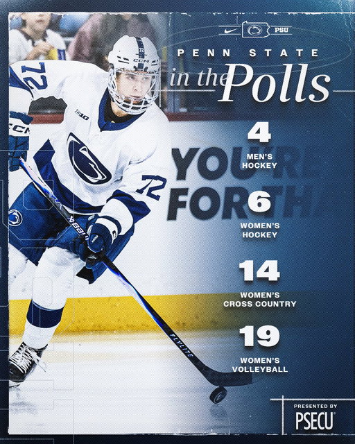 Nittany Lions In the Polls 🦁📈

#WeAre x @PSECU 