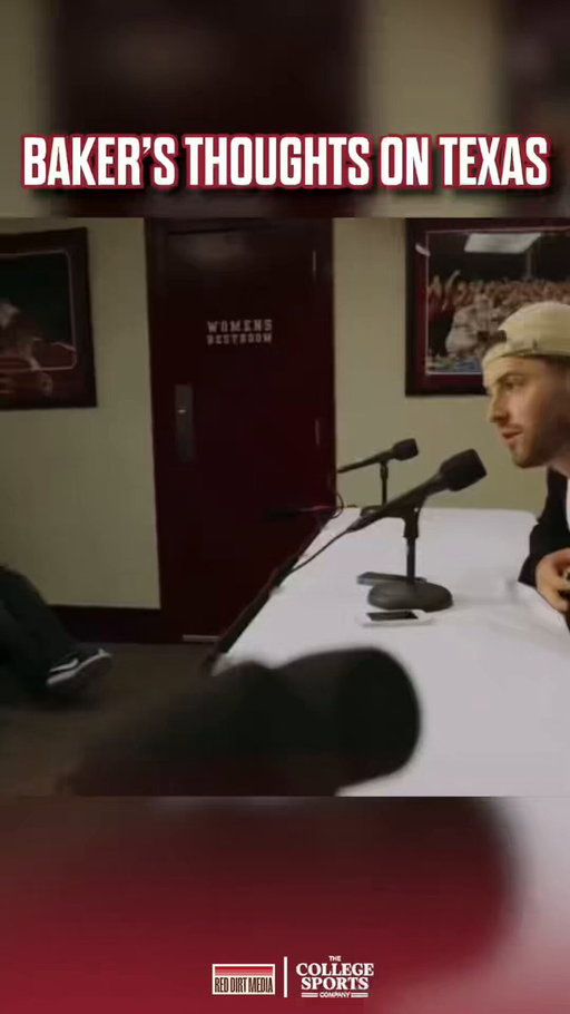 Baker when asked about the Longhorns… 😤 
