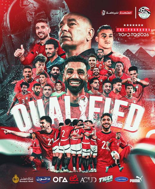 الفراعنة في كأس العالم للمرة الرابعة في التاريخ 🤩🇪🇬

#شجع_مصر
#يلا_نرجع_الأمجاد 