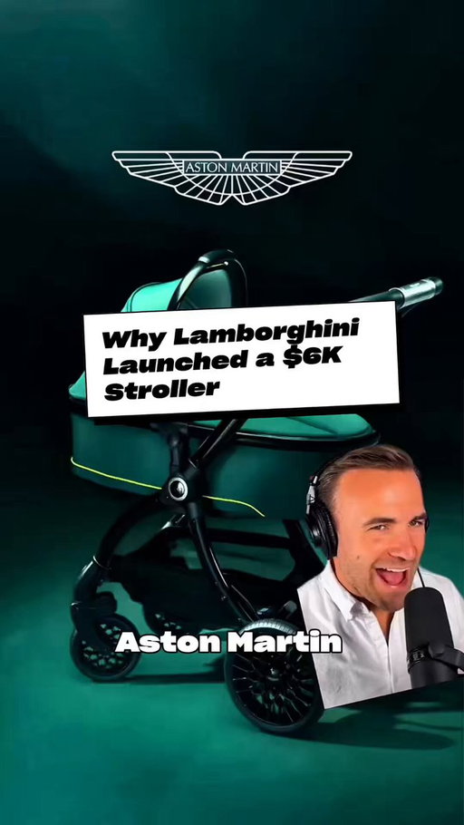 Fertility explains everything …including the Lamborghini stroller 