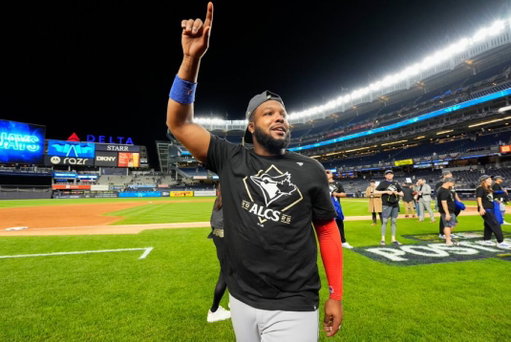 Vladimir Guerrero Jr. during the 2025 ALDS:

9-for-17 (.529 AVG)
3 HR
9 RBI
1.609 OPS 