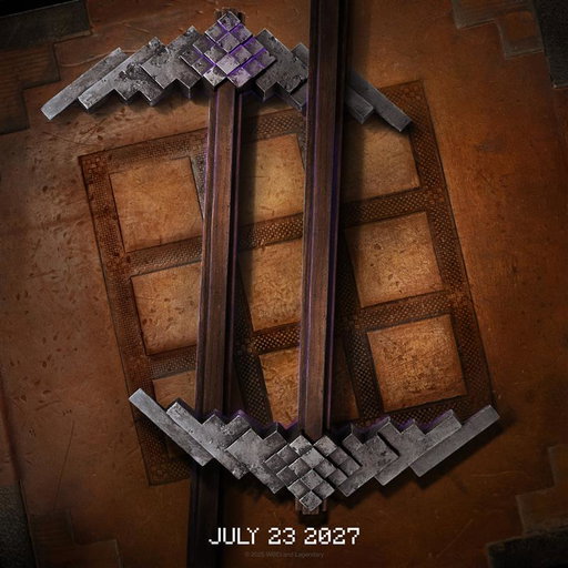 Building terrain. See you in theaters July 23 2027. #Minecraft 