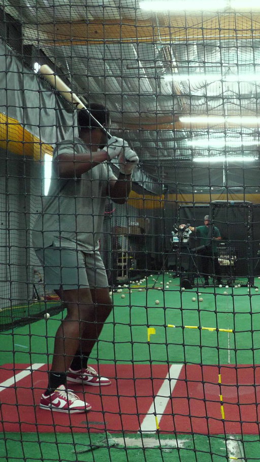 Sprint speeds nice. Trotting around the bases? Even better 😎 Jordan Walker getting after it early this offseason alongside @AndrewAydt 