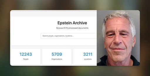 A data hoarder on Reddit used AI to create a searchable database of more than 8,100 files about Jeffrey Epstein released by the House Oversight Committee, making it one of the easiest ways to search through a very messy batch of files.

🔗 https://www.404media.co/data-hoarder-uses-ai-to-create-searchable-database-of-epstein-files/ 
