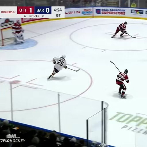 Kashawn Aitcheson with a big hit here in the 1st period #GiddyUp 