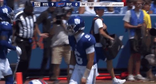 I'm about to say something I don't think I ever have....

I'm already looking forward to watching the @Giants play again next week. 

Dart and Skat are fun to watch. 