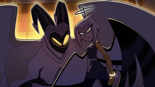 Cuando decimos "la voz de un ángel", nos referimos a Lute cantando Gravity, ahora disponible para escuchar en streaming en cualquier lugar http://hazbinhotel.lnk.to/s2-soundtrack 
