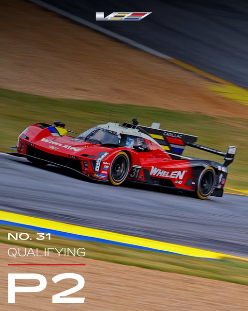 Ten hours left in the IMSA season. Tomorrow, we make our starts from P2, P8 and P11. #CadillacRacing 
