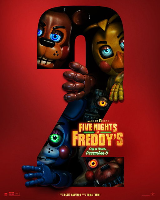 Can you survive? Five Nights at Freddy's 2 only in theaters December 5. 