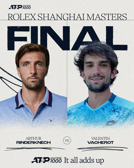 It’s a family showdown 🙌

Arthur Rinderknech faces cousin Valentin Vacherot in the 2025 @SH_RolexMasters final!

#RolexShanghaiMasters 
