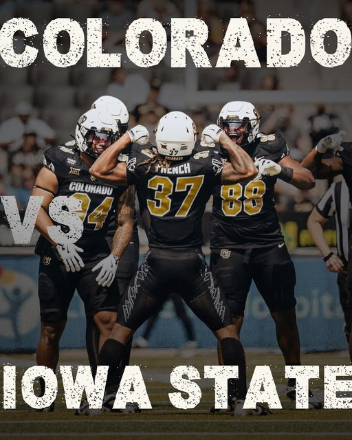 Blackout mode: ON. See you in Folsom @ 1:30! 🦬 
#BeatIowaState #SkoBuffs 