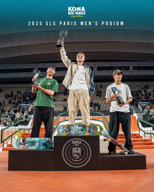 Your #SLSParis Men’s Podium 🇫🇷

B2YB @KonaBigWave 