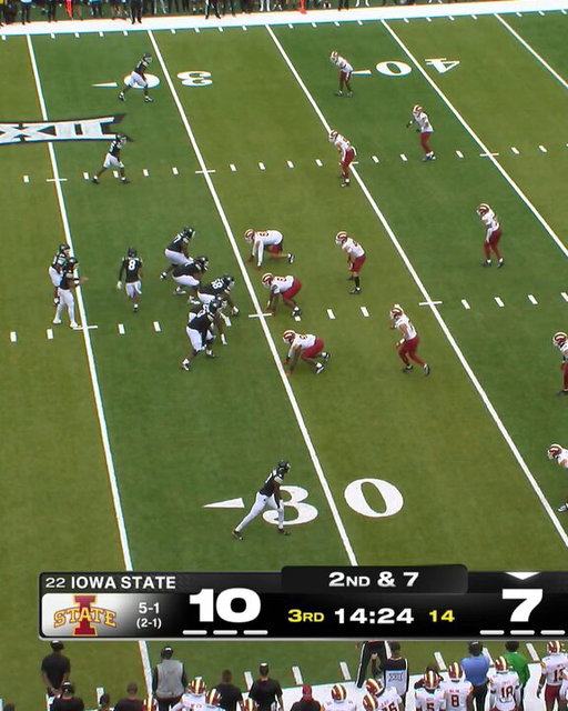 70 YARDS TO THE HOUSE! 😮‍💨

@07KSalt x @OmarionMiller19 

📺: ESPN 