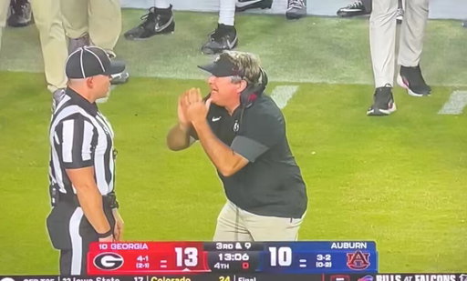Kirby Smart just lied about calling a timeout and got away with it

This League 