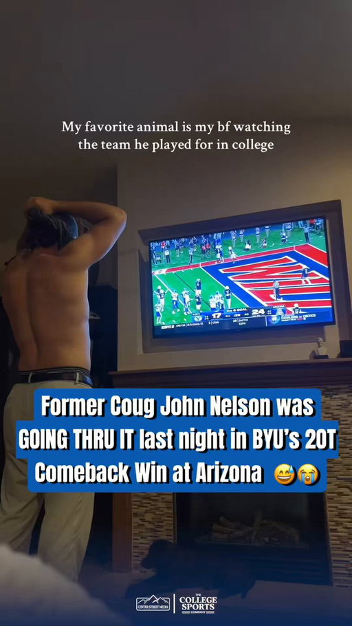 Average BYU football fan experience 🤣

🎥 : hannahzuro/TT 