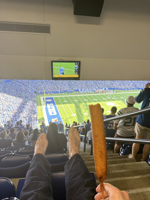 Best seats in the house 🙏 