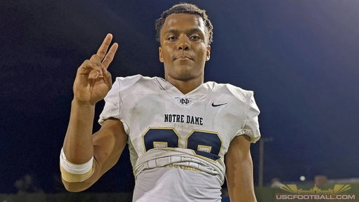 “Every time I go there, it reminds me of why I picked USC.”

@gmartlive spoke to Sherman Oaks (Calif.) Notre Dame 2026 wide receiver and USC commit Luc Weaver about his experience in the Coliseum and the Trojans’ win over Michigan: (VIP)

https://t.co/0iPfm9Ujbm 