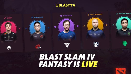Fantasy for the @BLASTDota Slam IV is LIVE!  

Get your teams selected and compete to see who's got the biggest brain in the BLAST Dota community 🧠 

👉 https://t.co/eSV2iRwEIj 