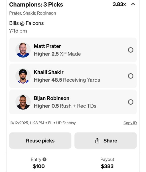MNF double header picks. @Zirksee 
Use code ZIRK+get $100 in funds after your first $5 entry! https://t.co/acAKAFKNhK 