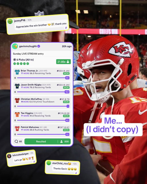 POV: You forgot to tune into the Fantasy Friday stream and cash out with 200 people 😑 @gavinmchughh 