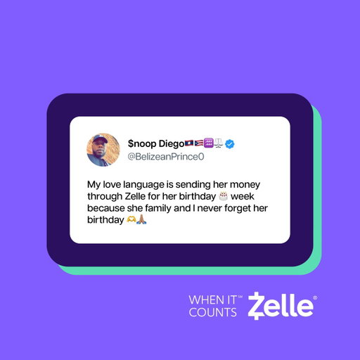 Some friends bring the cake, others bring the gift of Zelle®. We help you show up in the ways that matter most. 