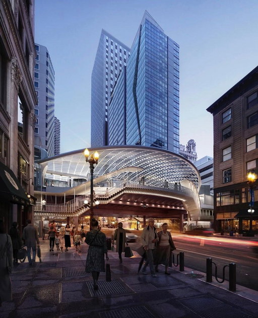 Construction works to completely rebuild Chicago's State/Lake station have officially begun. Situated on the Chicago Loop and first opened in 1895 (130 years ago), the station is one of the city's most historic transit hubs. The $440M overhaul, designed by SOM, will see the construction of a new glass canopy to maximise natural light, public balconies and wider platforms. 

SOM said that its design would honour the station's legacy by "re-establishing it as a visible, welcoming gateway – integrating contemporary architecture with its historic role as a connector for Chicago’s downtown."

The works are expected to complete in 2029. 

📷 SOM / CDOT