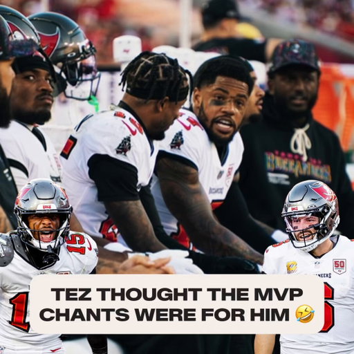 There’s no telling whether the MVP chants were for Tez or Baker 🤣 