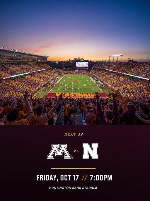 We need YOU 🫵 at HBS on Friday night! #RTB #SkiUMah #Gophers 

🎟️: https://t.co/DUKZsmYgKO 