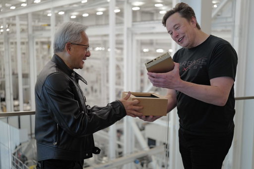🎉 To celebrate DGX Spark shipping worldwide starting Wednesday, our CEO Jensen Huang just hand-delivered some of the first units to @elonmusk, chief engineer at @SpaceX 🚀, today in Starbase, Texas. 

The exchange was a connection to the new desktop AI supercomputer’s origins -- the NVIDIA DGX-1 supercomputer -- as Musk was among the team that received the first DGX-1 from Huang in 2016.

See our live blog for details, and on more early deliveries to developers, creators, researchers, universities, and more: 🔗 https://t.co/lgG1Qq5z7h

#SparkSomethingBig ✨
