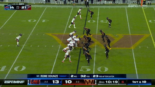 Now get back on the bench and watch DJ Moore do nothing !!! 