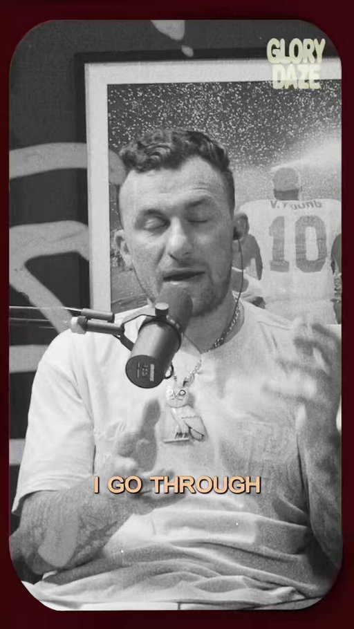 Johnny Football shares a heartfelt message 🫡 
