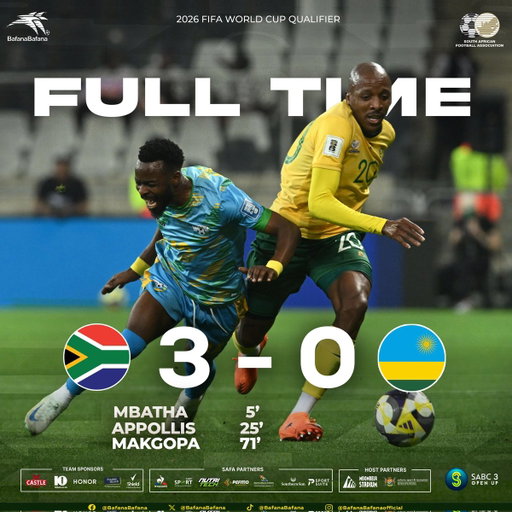 And we have qualified for the 2026 FIFA World Cup!!!! Yeeeeeeessssssss!!!! Let that sink in!!!!!

South Africa 🇿🇦 ♥️!!!

@SABC_Sport 