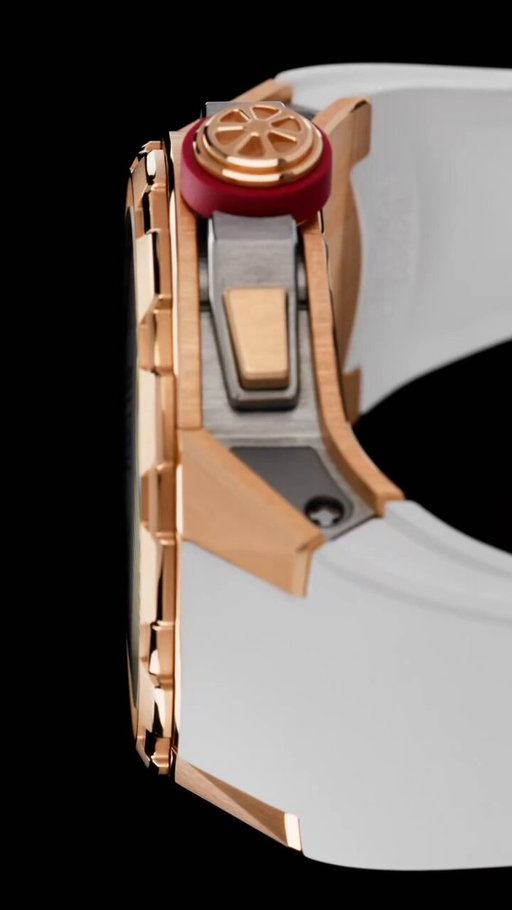 Designed for frequent travelers, the RM 63-02 Automatic stands out for the beauty and technical sophistication of its automatic calibre, but above all, for its easy-to-use and innovative worldtimer complication. 