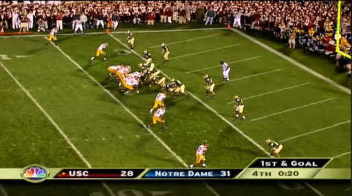 This game is bigger in my memory than most national championship games  

That grass is a foot high 