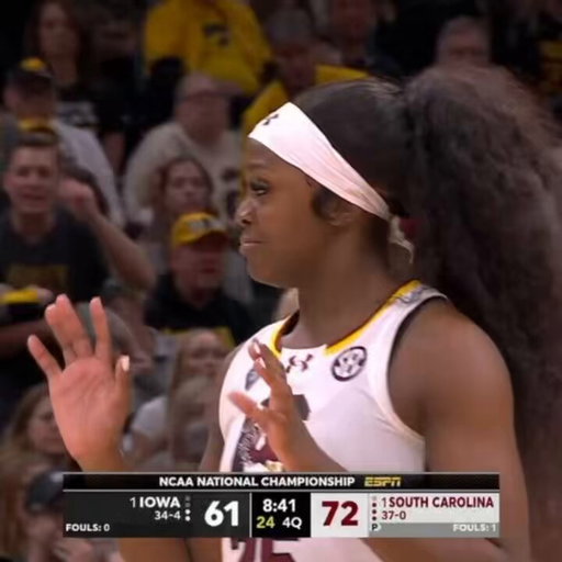 Raven Johnson is back for one more year. 😤

Throwback to when she locked up Caitlin Clark in the National Championship game and got some revenge on the Hawkeyes 🐔🤙