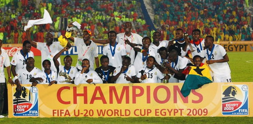🌟 On This Day in 2009 — The #BlackSatellites made history in Cairo, becoming the first African nation to win the FIFA U-20 World Cup after a dramatic 4–3 penalty shootout victory over Brazil. 🏆🇬🇭

16 years on, the memories still shine bright. ✨

#FIFAU20WC 